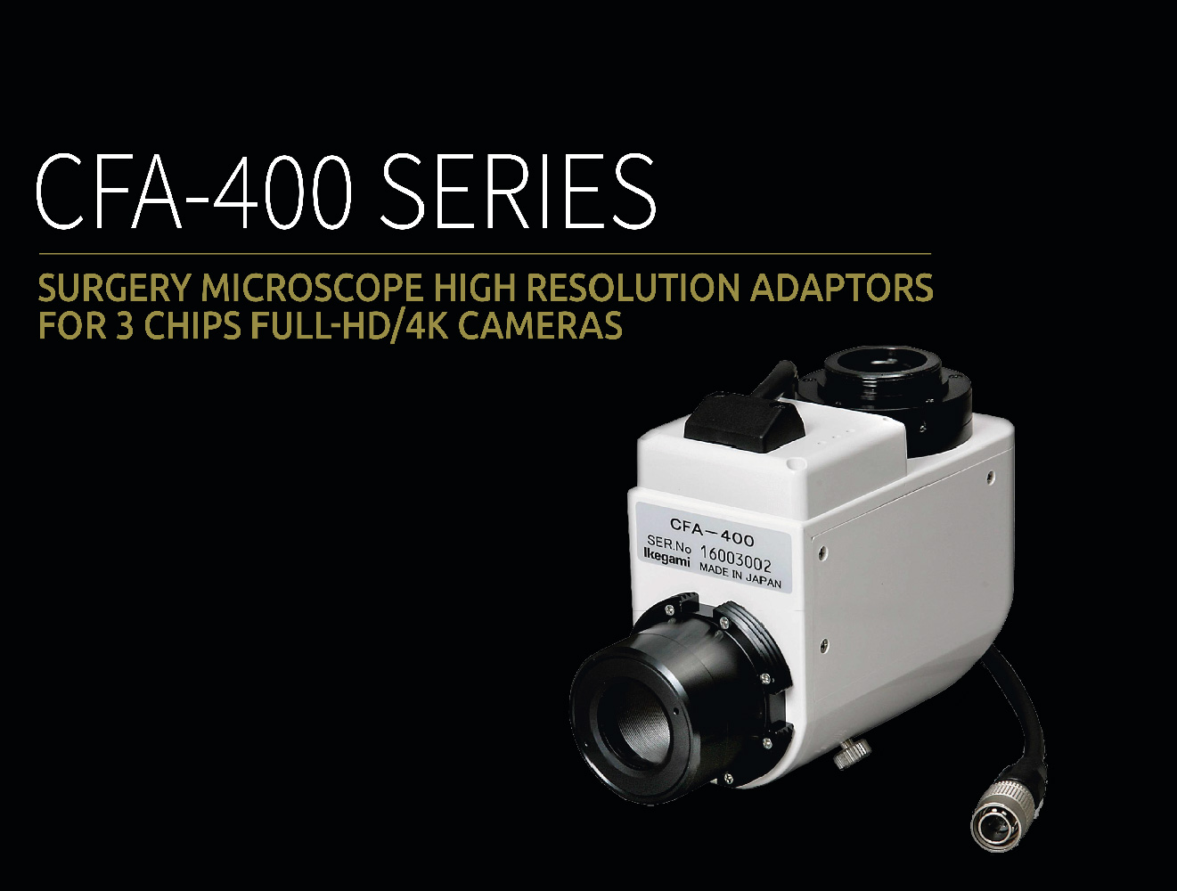 CFA 400 SERIES Ikegami cfa-400-series-ikegami
